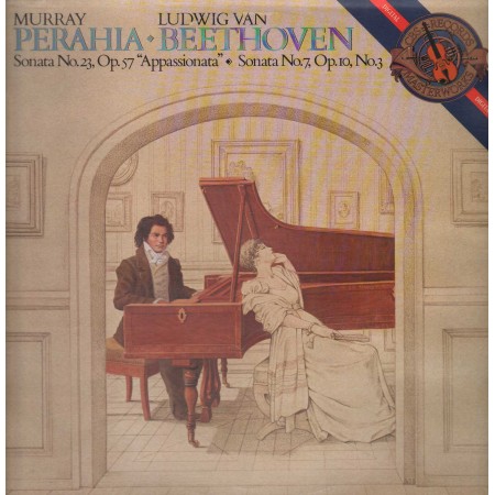 Beethoven, Perahia LP Vinile Sonata No. 23, Op. 57, Sonata No. 7, 3, Op. 10 / IM39344 Nuovo