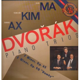 Dvorak, Ma, Kim, Ax LP Vinile Ma Kim Ax - Dvorak - Piano Trios / CBS – M44527 Nuovo Dvorak, Ma, Kim, Ax LP Vinile Ma Kim Ax - Dvorak - Piano Trios / CBS – M44527 Nuovo
