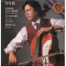 Schumann, Ma, Davis LP Vinile Cello Concerto / CBS Masterworks – M42663 Nuovo Schumann, Ma, Davis LP Vinile Cello Concerto / CBS Masterworks – M42663 Nuovo