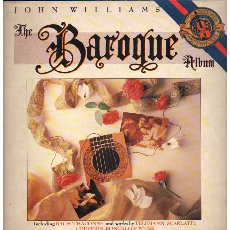 John Williams LP Vinile The Baroque Album / CBS – M44518 Nuovo