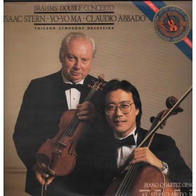 Brahms, Stern, Ma, Abbado LP Vinile Double Concerto / CBS – M42387 Nuovo Brahms, Stern, Ma, Abbado LP Vinile Double Concerto / CBS – M42387 Nuovo