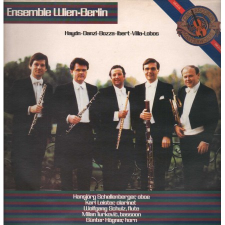 Ensemble Wien-Berlin LP Vinile Haydn, Danzi, Bozza, Ibert, Lobos / IM39558 Nuovo