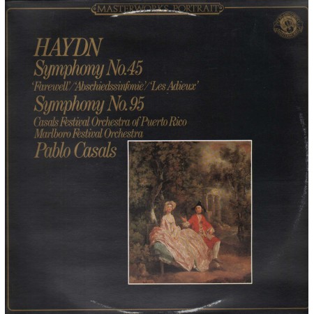 Haydn, Casals LP Vinile Symphony No. 45, No. 95 / CBS Masterworks – MP39068 Nuovo
