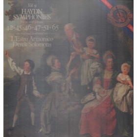 Haydn, L'Estro Armonico, Solomons LP Vinile Vol. 9, Symphonies, Sturm Und Drang / I3M39685 Haydn, L'Estro Armonico, Solomons LP Vinile Vol. 9, Symphonies, Sturm Und Drang / I3M39685