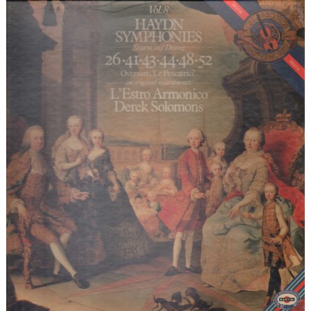 Haydn, L'Estro Armonico, Solomons LP Vinile Vol. 8, Symphonies, Sturm Und Drang / I3M39040