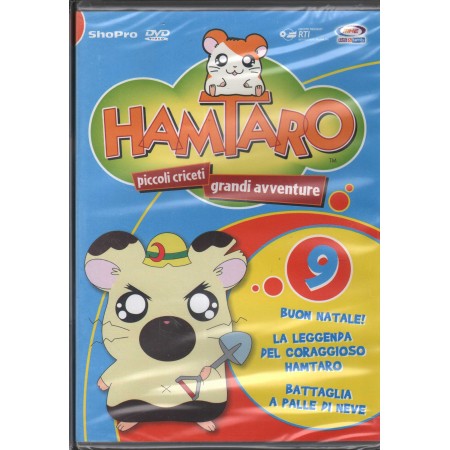 Hamtaro Vol. 9 DVD Osamu Nabeshima / Sigillato 8032442216444