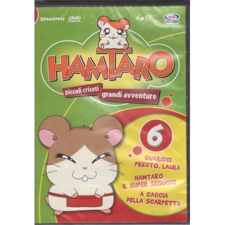 Hamtaro Vol. 6 DVD Osamu Nabeshima / Sigillato 8032442215911