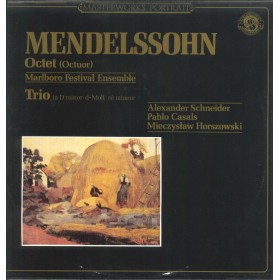Mendelssohn, Schneider LP Vinile Octet Op. 20 / Trio N.1 In D Minor, Moll / CBS60272 Nuovo Mendelssohn, Schneider LP Vinile Octet Op. 20 / Trio N.1 In D Minor, Moll / CBS60272 Nuovo