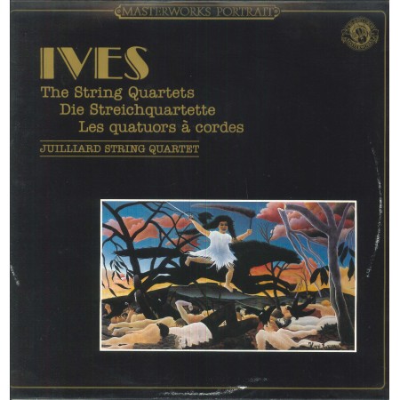 Ives, Juilliard String Quartet LP Vinile The String Quartets / CBS – MP39752 Nuovo