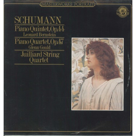 Schumann, Bernstein, Gould LP Vinile Quintet, Op. 44, Quartet, Op. 47 / CBS – MP39126 Nuovo