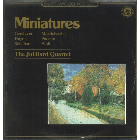 Juilliard String Quartet LP Vinile Miniatures / CBS – MP39553 Nuovo