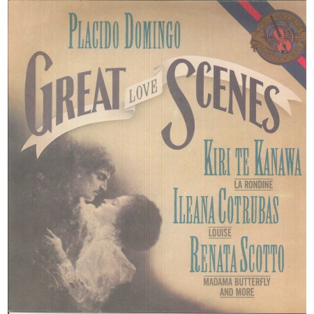 Placido Domingo LP Vinile Great Love Scenes / CBS Masterworks – M39030 Nuovo