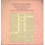 Kiri Te Kanawa, Pritchard LP Vinile Verdi E Puccini / CBS – D37298 Nuovo