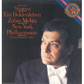 Strauss, Mehta, Dicterow LP Vinile Ein Heldenleben / CBS – D37756 Nuovo Strauss, Mehta, Dicterow LP Vinile Ein Heldenleben / CBS – D37756 Nuovo