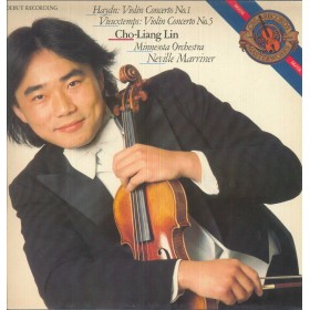 Haydn, Vieuxtemps, Lin, Marriner LP Vinile Violin Concerto No. 1, 5 / CBS – D37796 Nuovo Haydn, Vieuxtemps, Lin, Marriner LP Vinile Violin Concerto No. 1, 5 / CBS – D37796 Nuovo