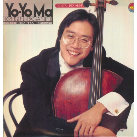 Ma, Kreisler, Paganini LP Vinile Portrait Of Yo-Yo Ma / CBS Masterworks ‎– D37280 Nuovo
