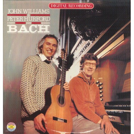 Williams, Hurford, Bach LP Vinile John Williams E Peter Hurford Play Bach / DIGITAL37250 Nuovo