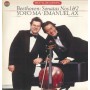 Beethoven, Ma, Ax LP Vinile Sonatas Nos. 1, 2 / CBS Masterworks – D37251 Nuovo