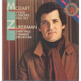 Mozart, Zukerman LP Vinile Violin Concerti Nos. 1 E 2 / CBS Masterworks – D37833 Nuovo Mozart, Zukerman LP Vinile Violin Concerti Nos. 1 E 2 / CBS Masterworks – D37833 Nuovo