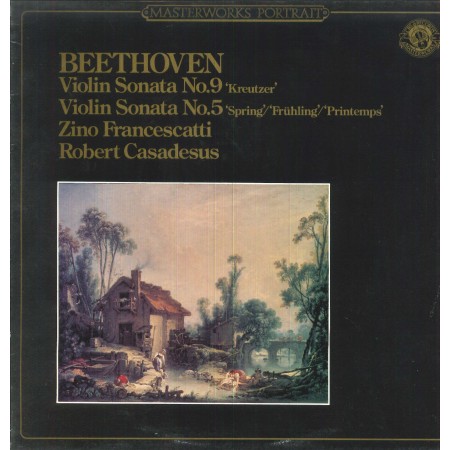 Beethoven, Casadesus LP Vinile Sonata No.9 Op.47, No.5 Op.24 Kreutzer, Spring / MP39054