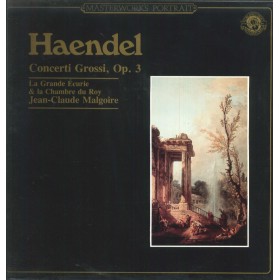 Haendel, Grande Ecurie, Malgoire LP Vinile Concerti Grossi, Op 3 / CBS60299 / Nuovo Haendel, Grande Ecurie, Malgoire LP Vinile Concerti Grossi, Op 3 / CBS60299 / Nuovo