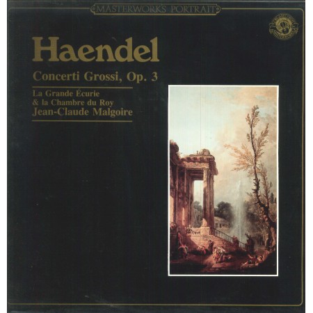 Haendel, Grande Ecurie, Malgoire LP Vinile Concerti Grossi, Op 3 / CBS60299 / Nuovo