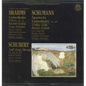 Brahms, Schubert, Schumann LP Vinile Chamber Music From Marlboro / CBS – MP39548 Nuovo Brahms, Schubert, Schumann LP Vinile Chamber Music From Marlboro / CBS – MP39548 Nuovo