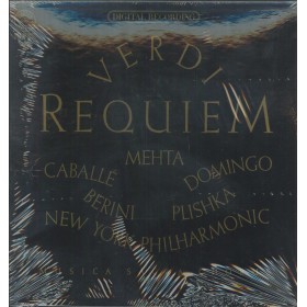 Verdi, Domingo, Mehta LP Vinile Requiem / CBS – D236927 Sigillato Verdi, Domingo, Mehta LP Vinile Requiem / CBS – D236927 Sigillato