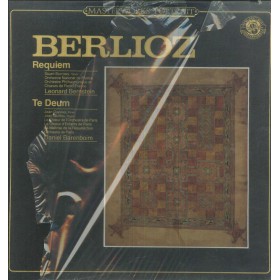 Berlioz, Bernstein, Burrows LP Vinile Requiem - Te Deum /  M3P39849 Sigillato