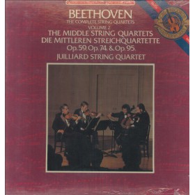 Beethoven, String Quartet LP Vinile The Complete String Quartets Vol. 2 / CBSD337869 Beethoven, String Quartet LP Vinile The Complete String Quartets Vol. 2 / CBSD337869