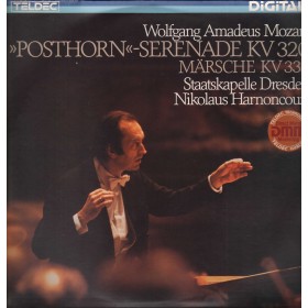 Mozart, Dresden, Harnoncourt LP Vinile Posthorn Serenade KV 320 - Marsche KV 335 / 643063AZ Mozart, Dresden, Harnoncourt LP Vinile Posthorn Serenade KV 320 - Marsche KV 335 / 643063AZ