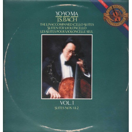 Bach, Yo Ma LP Vinile Les Suites Pour Violoncelle Seul -  1, Suites 1, 2 / IM39345 Nuovo