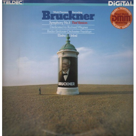 Bruckner, Inbal LP Vinile Symphony No. 3 First Version / Teldec – 642922AZ Nuovo