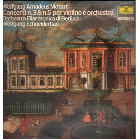 Mozart LP Vinile Concerti N.3, 5 Per Violino E Orchestra / 2535437 Nuovo