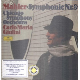 Mahler, Giulini LP Vinile Symphonie Nr.9 / Deutsche – 2707097 Sigillato Mahler, Giulini LP Vinile Symphonie Nr.9 / Deutsche – 2707097 Sigillato