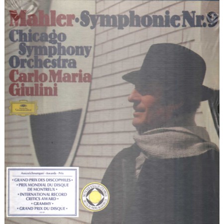 Mahler, Giulini LP Vinile Symphonie Nr.9 / Deutsche – 2707097 Sigillato