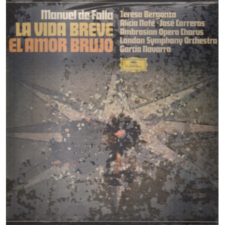 Manuel De Falla LP Vinile La Vida Breve / El Amor Brujo / 2707108 Sigillato