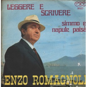 Enzo Romagnoli Vinile 7" 45 giri Leggere E Scrivere / Simmo E Napule Paisà / 9027 Nuovo Enzo Romagnoli Vinile 7" 45 giri Leggere E Scrivere / Simmo E Napule Paisà / 9027 Nuovo