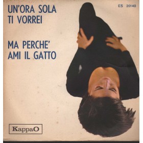 Buddy Vinile 7" 45 giri Un'Ora Sola Ti Vorrei / Ma Perche' Ami il Gatto / ES20140 Nuovo Buddy Vinile 7" 45 giri Un'Ora Sola Ti Vorrei / Ma Perche' Ami il Gatto / ES20140 Nuovo