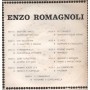 Enzo Romagnoli Vinile 7" 45 giri Che Mala Spina - 'E Quatto 'E Maggio / 9020 Nuovo