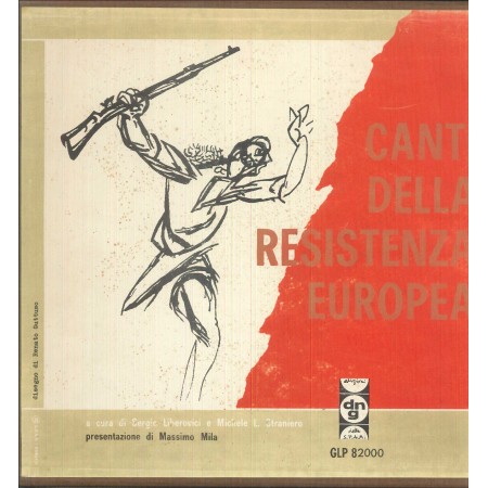 Sergio Liberovici, Michele L. Straniero LP Vinile Canti Della Resistenza Europea / GLP82000