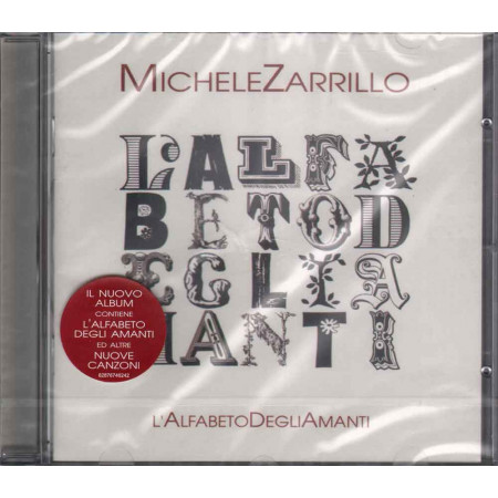 Michele Zarrillo  CD L'Alfabeto Degli Amanti Nuovo Sigillato 0828767462424