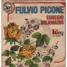 Fulvio Picone Vinile 7" 45 giri Egregio Milionario / Notte D'Inferno / AFK56083 Nuovo Fulvio Picone Vinile 7" 45 giri Egregio Milionario / Notte D'Inferno / AFK56083 Nuovo