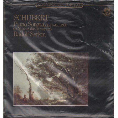 Schubert, Serkin LP Vinile Piano Sonata, Op. Posth. D.959 / CBS – MP39055 Sigillato