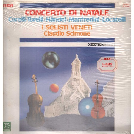 Corelli, Torelli, Manfredini, Locatelli, Handel LP Vinile Concerto di Natale / VL71109 Sigillato