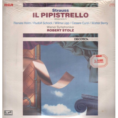 Strauss, Stolz LP Vinile Il Pipistrello - Brani Scelti / RCA – VL71119 Sigillato