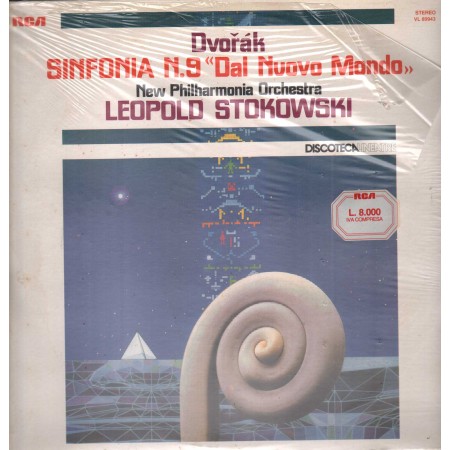 Dvorak, Stokowski LP Vinile Sinfonia N. 9 Dal Nuovo Mondo / RCA – VL89943 Sigillato