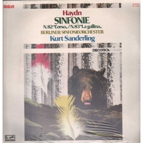 Haydn, Sanderling LP Vinile Sinfonie N. 82 L'Orso / N. 83 La Gallina Sigillato Haydn, Sanderling LP Vinile Sinfonie N. 82 L'Orso / N. 83 La Gallina Sigillato