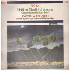 Achucarro, Falla LP Vinile Notti Nei Giardini Di Spagna / RCA – VL71228 Sigillato Achucarro, Falla LP Vinile Notti Nei Giardini Di Spagna / RCA – VL71228 Sigillato