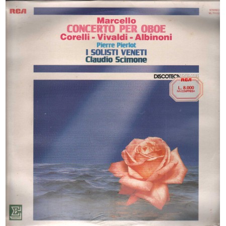 Marcello, Corelli, Vivaldi, Albinoni LP Vinile Concerto Per Oboe / RCA – VL71112 Sigillato